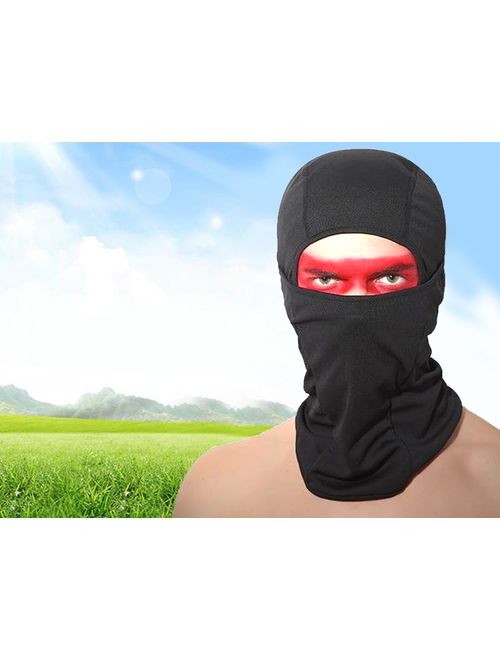 Outgeek Ski Mask Black Balaclava Full Face Mask Motorcycle Cycling Mask