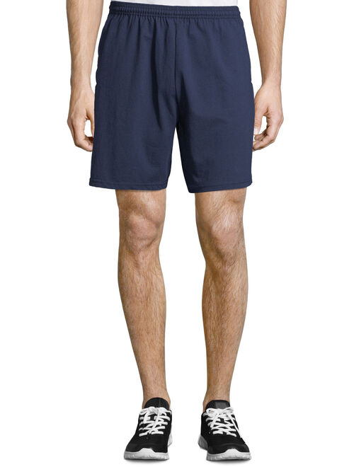 Hanes Men's Jersey Pocket Shorts