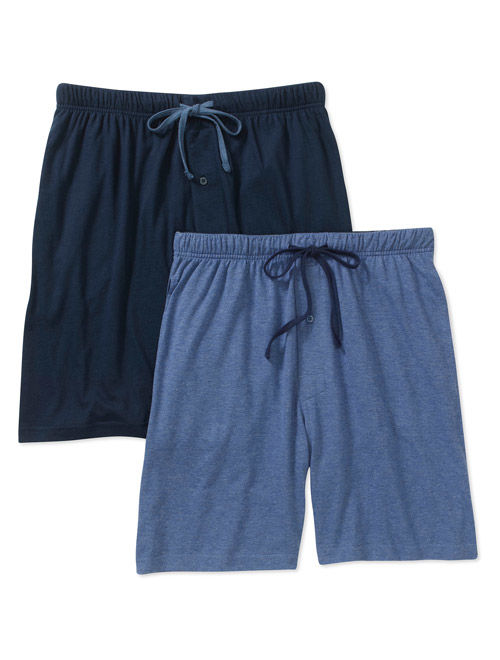 Hanes Men's 2-Pack Knit Sleep Jam Short