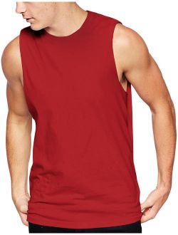 Men's Sleeveless Tee Shirts Muscle Gym Tank Top