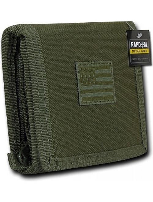 RapDom Tonal USA Flag Tactical Mens Wallet [Khaki]