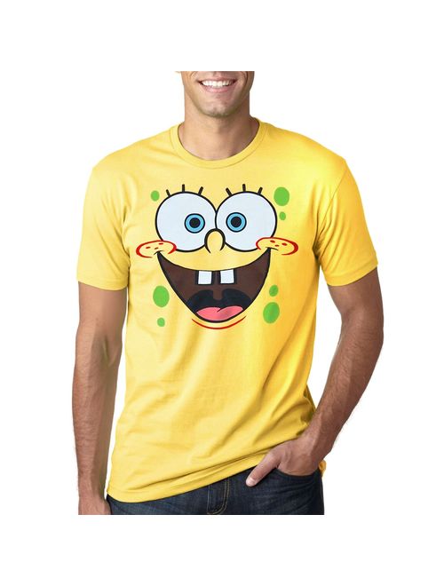 SpongeBob Face Adult T-Shirt