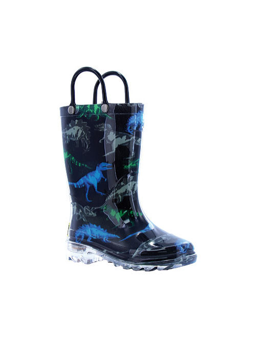 Boys' Western Chief Light-Up Rain Boot