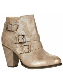 - Women's 3 Buckle Bootie