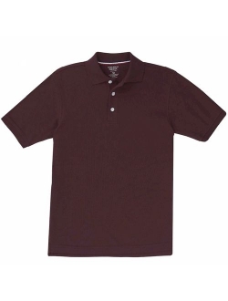 Boys School Uniform Short Sleeve Pique Polo Shirt (Little Boys & Big Boys)