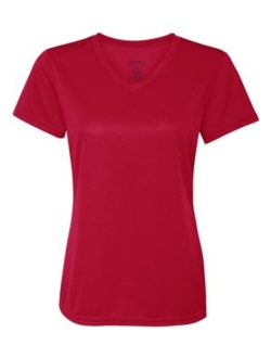 Moisture-Wicking V-Neck T-Shirt