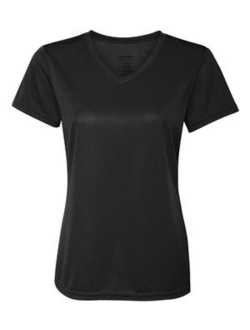 Moisture-Wicking V-Neck T-Shirt