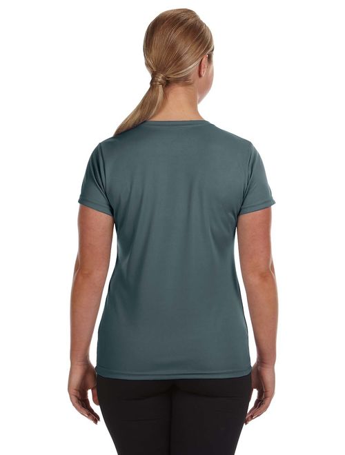 Moisture-Wicking V-Neck T-Shirt