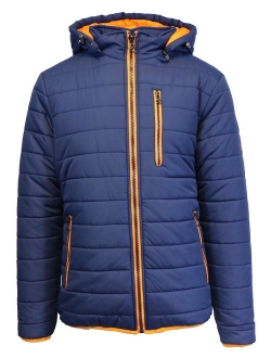 Mens Heavyweight Puffer Bubble Jacket