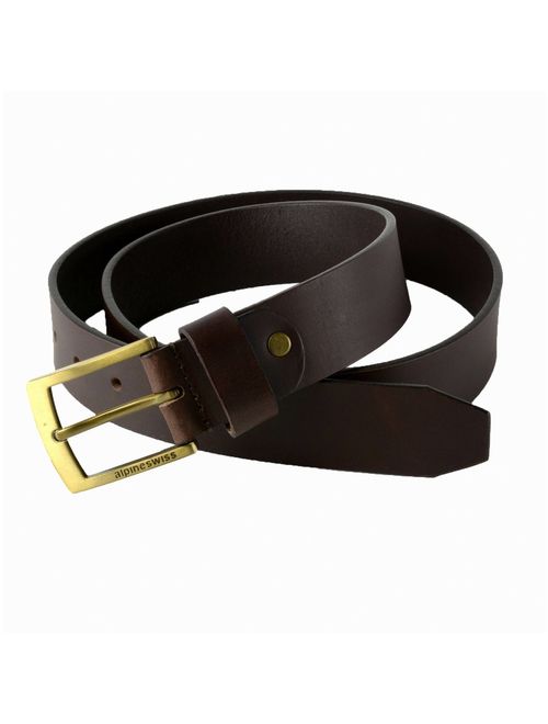 mens slim leather belt