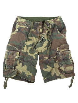 Vintage Infantry Utility Shorts, Subdued Urban Digital Camo