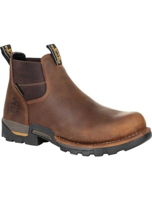 Men's Georgia Boot GB00315 Eagle One Waterproof Chelsea Work Boot