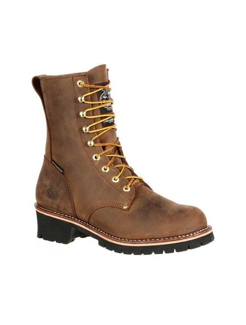 Men's Georgia Boot GB00065 Steel Toe WP Insulated Logger Work Boot