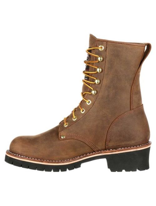 Men's Georgia Boot GB00065 Steel Toe WP Insulated Logger Work Boot