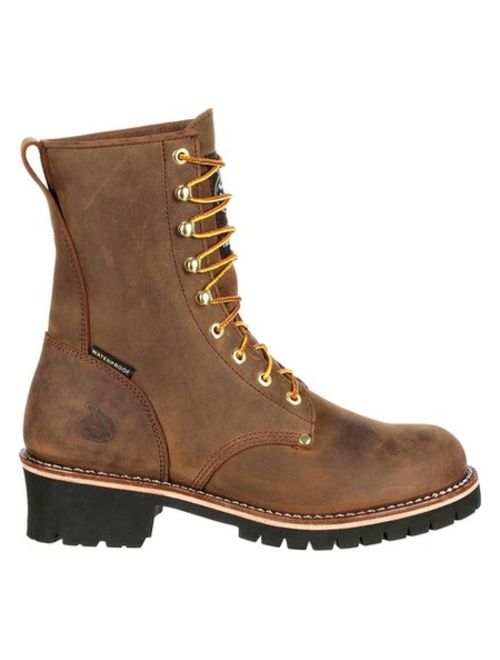 Men's Georgia Boot GB00065 Steel Toe WP Insulated Logger Work Boot