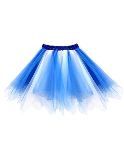 Topdress Women's 1950s Vintage Tutu Petticoat Ballet Skirt (26 Colors)