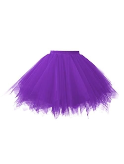 Topdress Women's 1950s Vintage Tutu Petticoat Ballet Skirt (26 Colors)