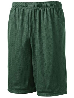 Sport-Tek Men's Elastic Waistband Mesh Short