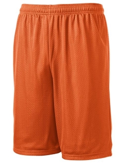 Sport-Tek Men's Elastic Waistband Mesh Short