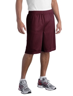 Sport-Tek Men's Elastic Waistband Mesh Short