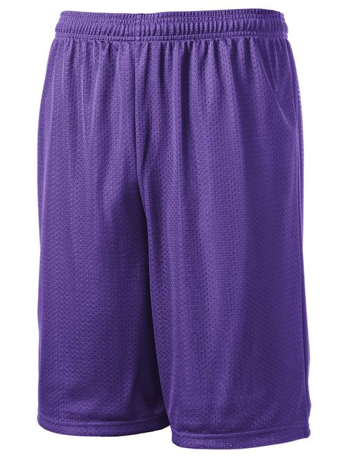 Sport-Tek Men's Elastic Waistband Mesh Short