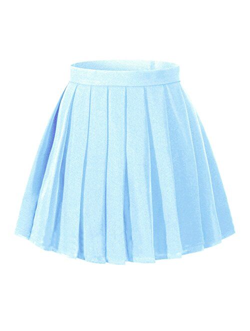 Beautifulfashionlife Women's Japan high Waisted Knife Pleated Cosplay Costumes Skirts