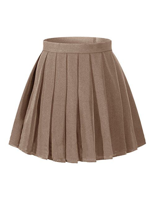 Beautifulfashionlife Women's Japan high Waisted Knife Pleated Cosplay Costumes Skirts