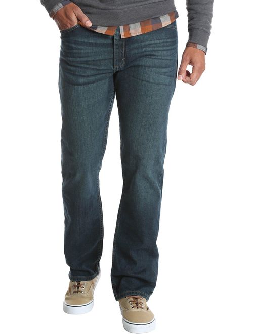 Wrangler Mens Comfort Flex Denim Regular Fit Jeans