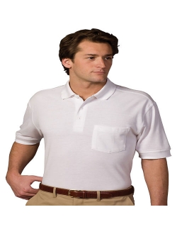 Edwards Big And Tall Short Sleeve Pique Pocket Shirt, Style 1505