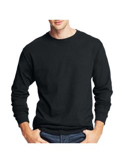 Men's and Big Men's ComfortSoft Long Sleeve Tee, Up to Size 3XL