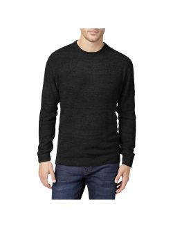 Weatherproof Mens Textured Striped Pullover Sweater