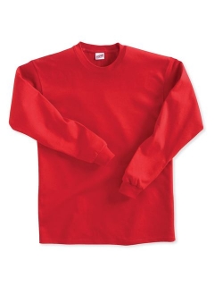 Big Boys' Long Sleeve Cotton T-Shirt