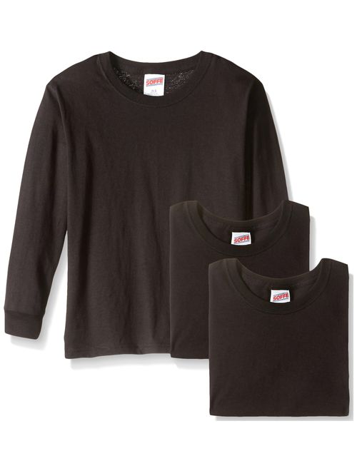 Soffe Big Boys' Long Sleeve Cotton T-Shirt