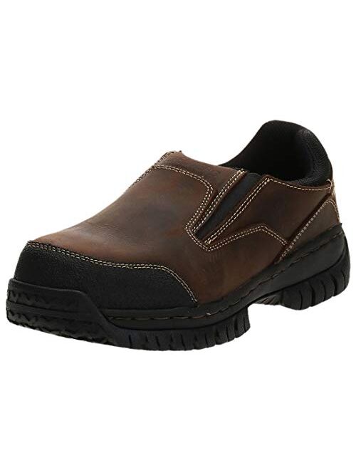Buy Skechers for Work Men's Hartan Steel Toe Slip-On Work Shoe online ...