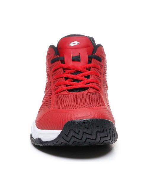 Lotto Viper Ultra IV Speed Men's Tennis Shoe (Red/Black)