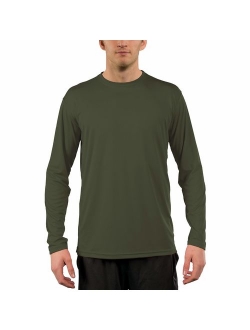 Vapor Apparel Men's UPF 50+ UV Sun Protection Performance Long Sleeve T-Shirt