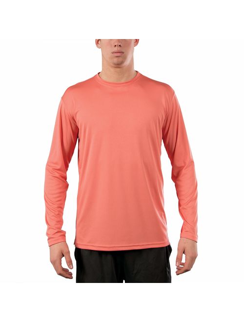 Vapor Apparel Men's UPF 50+ UV Sun Protection Performance Long Sleeve T-Shirt