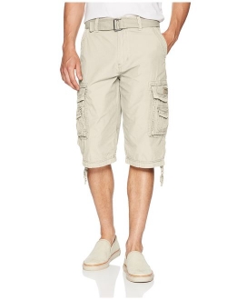 Unionbay Men's Cordova Belted Messenger Cargo Short - Reg and Big and Tall Sizes