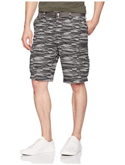 UNIONBAY Men's Survivor Belted Cargo Short-Reg and Big and Tall Sizes