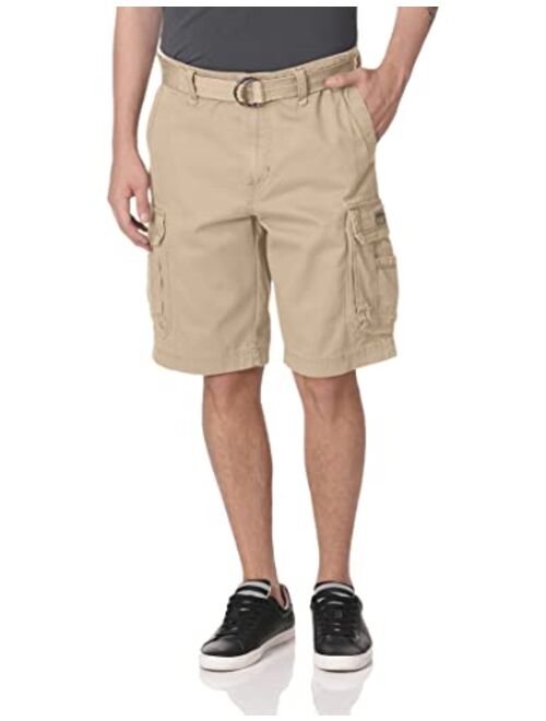 UNIONBAY Men's Survivor Belted Cargo Short-Reg and Big and Tall Sizes