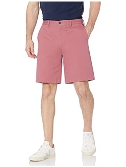 Men's Cotton Plaid Relaxed Fit Ziper Fly Short Classic-Fit 9