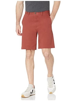 Men's Cotton Plaid Relaxed Fit Ziper Fly Short Classic-Fit 9