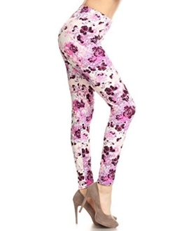 Women's Ultra Soft High Waist Fashion Leggings BAT1