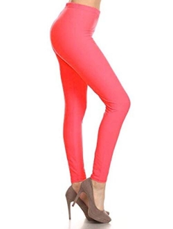 Women's Ultra Soft High Waist Fashion Leggings BAT1