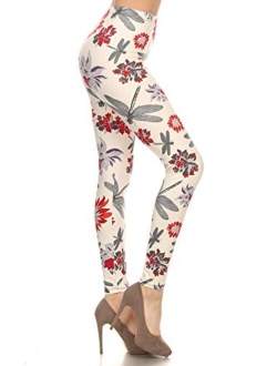 Women's Ultra Soft High Waist Fashion Leggings BAT1