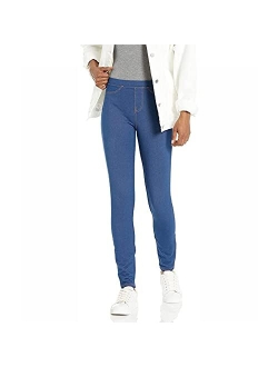 No nonsense Women's Denim Leggings With Pockets