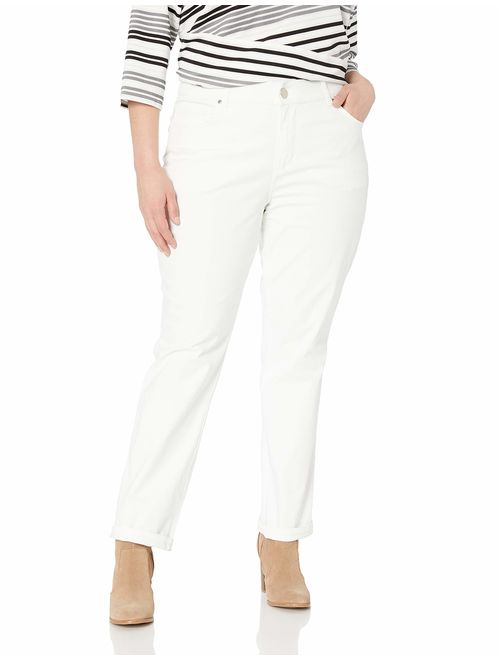 LEE Women's Plus Size Relaxed Fit Straight Leg Jean