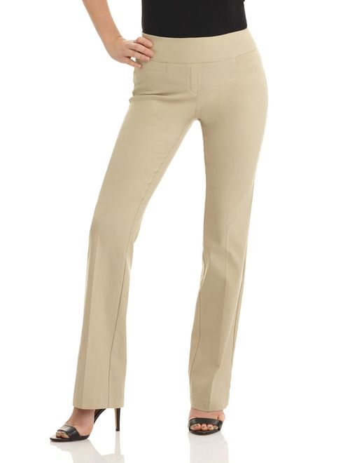 Rekucci Women's Ease in to Comfort Boot Cut Pant