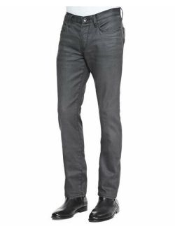 Mens John Varvatos Bowery Slim Straight Pants In Gray Size 34 X 30