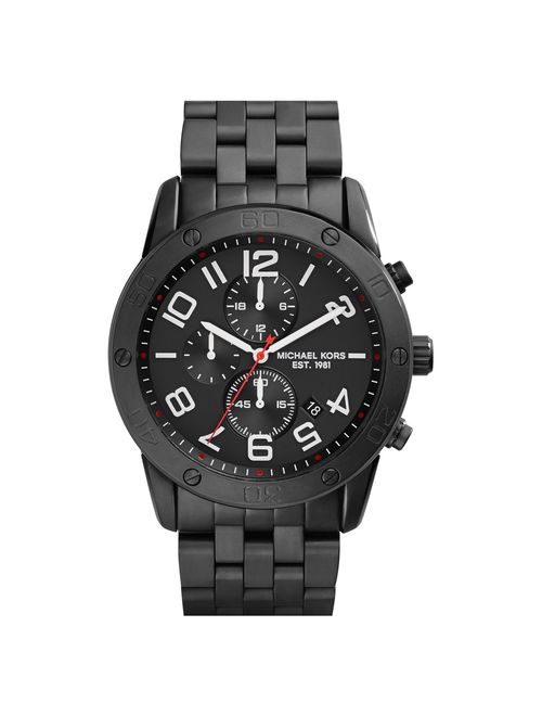 Michael Kors Men's MK8350 'Mercer' Chronograph Black Bracelet Watch